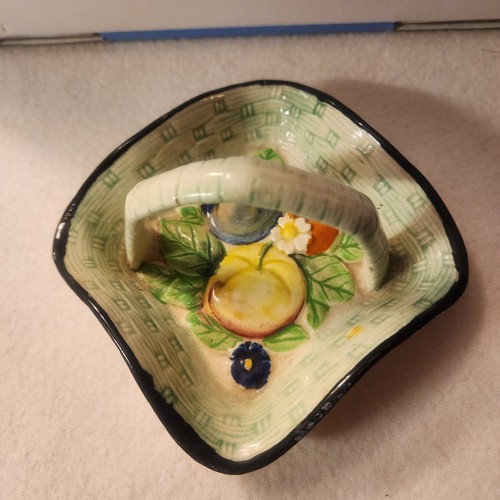 Vintage 1940s basket art - 1940s,
